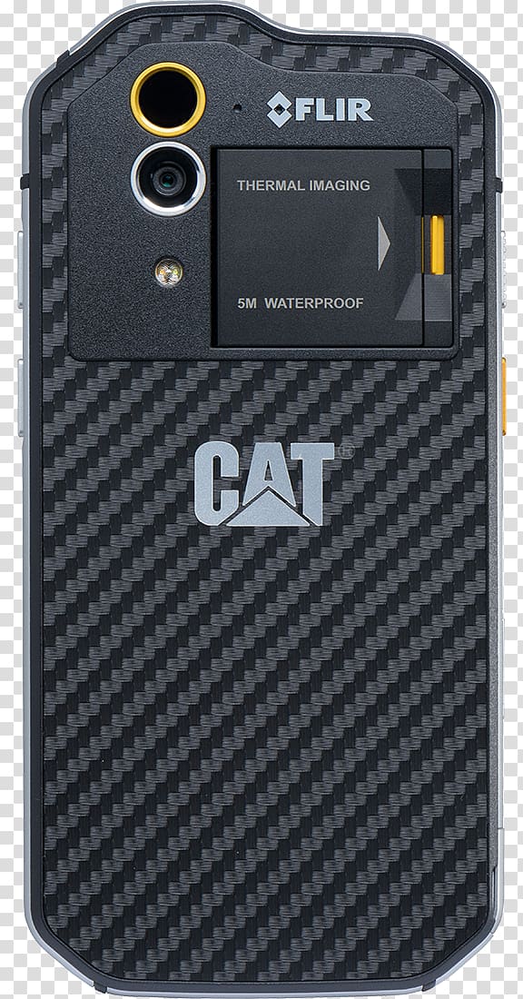 Cat S60 iPhone X Smartphone Carbon fibers Telephone, smartphone transparent background PNG clipart