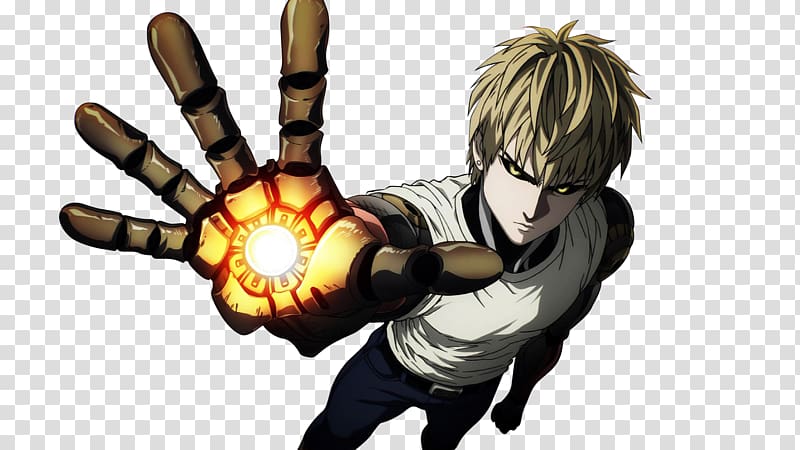 One Punch Man Genos Cyborg Manga, one punch man transparent background PNG clipart