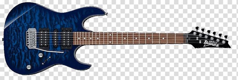 Ibanez GRX70QA Ibanez GIO Electric guitar, blue Guitar transparent background PNG clipart