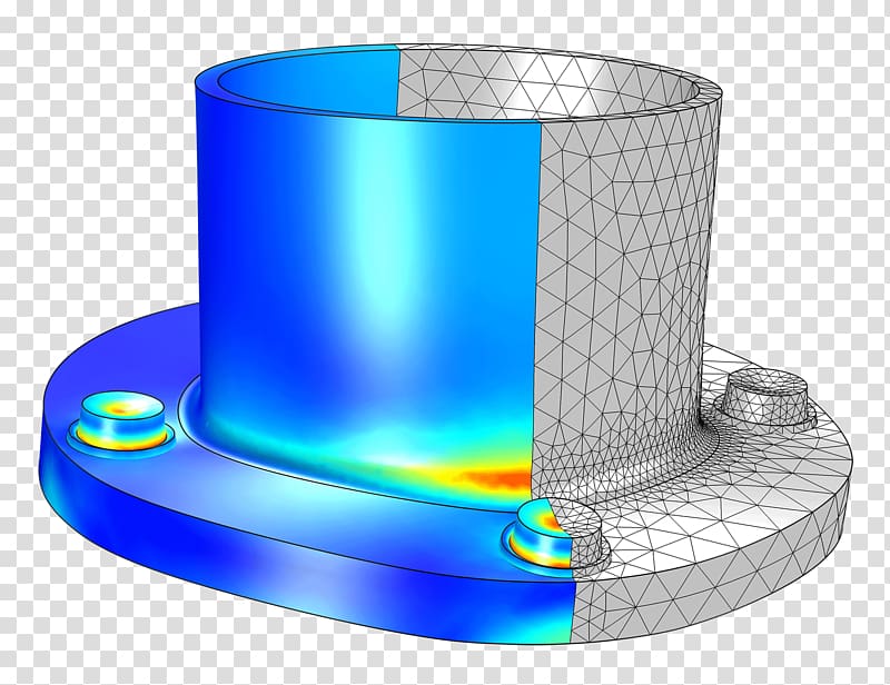 COMSOL Multiphysics Structural mechanics Structure Analysis, tube transparent background PNG clipart