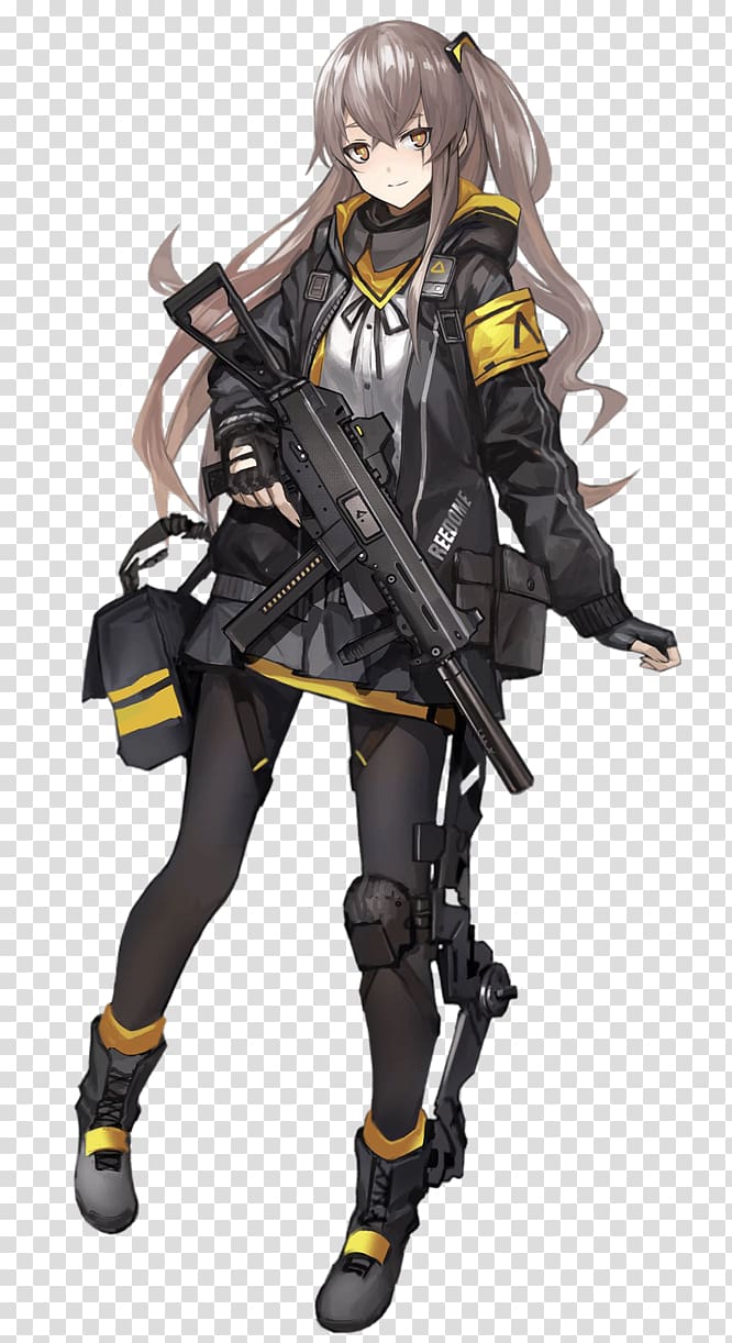 Girls\' Frontline Heckler & Koch UMP Firearm Submachine gun Cosplay, cosplay transparent background PNG clipart
