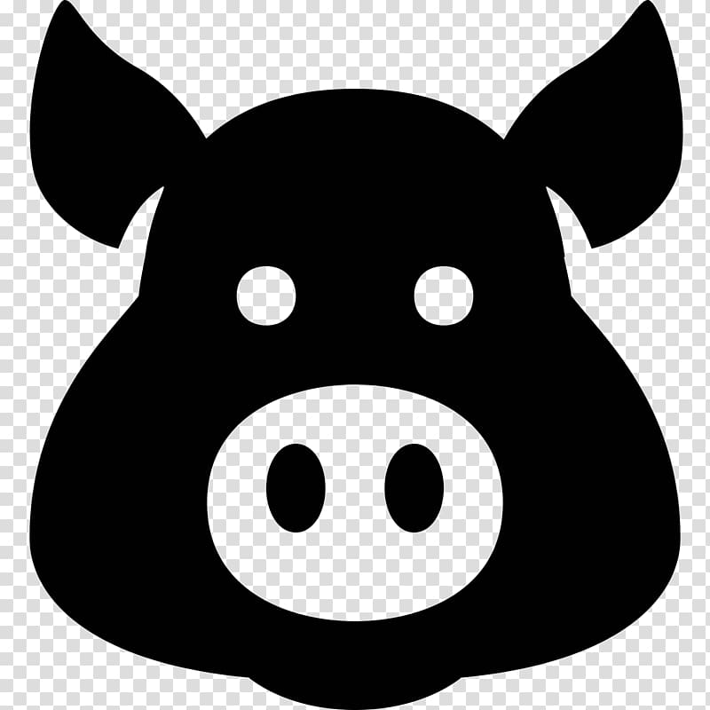 Pig Computer Icons , mostly transparent background PNG clipart