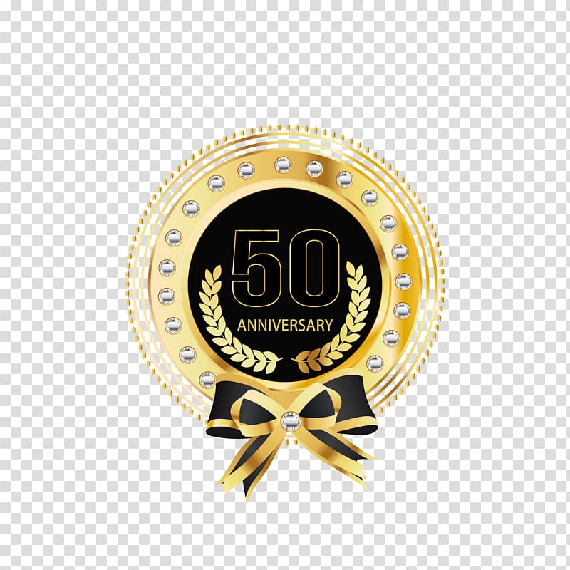 Gold Euclidean Icon, Gold badge label hand drawn bow transparent background PNG clipart
