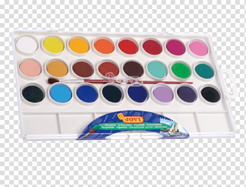 Plastic Watercolor painting Pen & Pencil Cases Palette Paper, acuarela transparent background PNG clipart