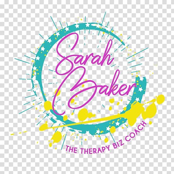 Sarah Baker The Therapy Biz Coach Graphic design , 72dpi transparent background PNG clipart