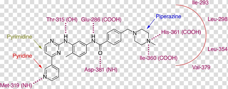 Imatinib Bcr-Abl tyrosine-kinase inhibitor, transparent background PNG clipart