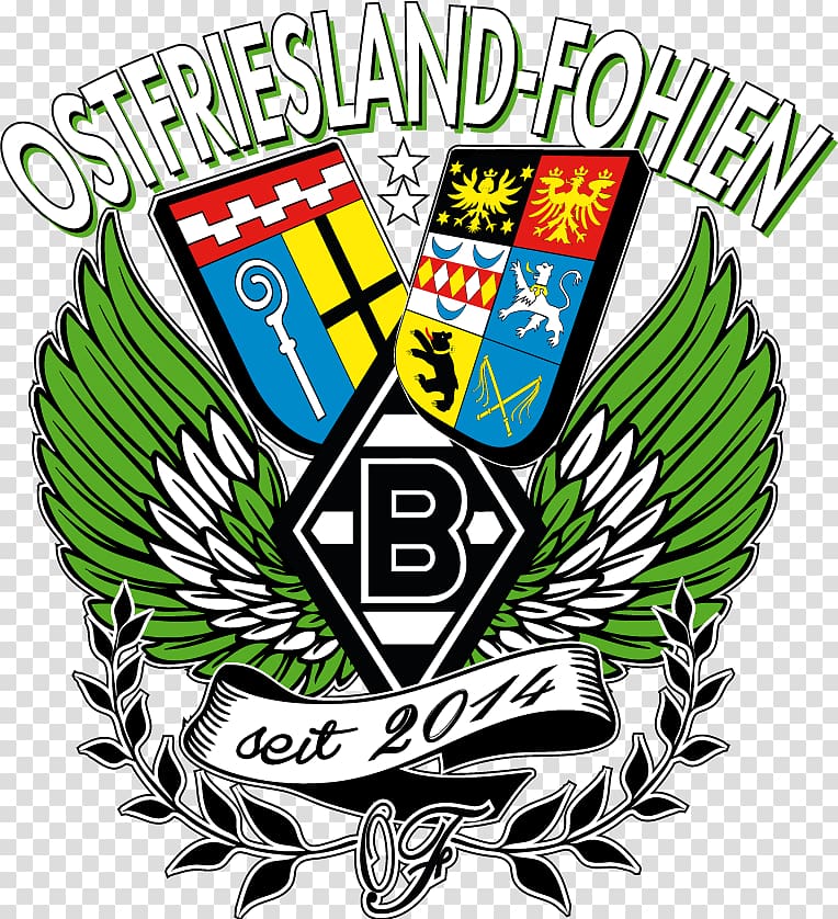 Borussia Mönchengladbach Borussia-Park Logo Fan club Emblem, Popradio Ostfriesland transparent background PNG clipart
