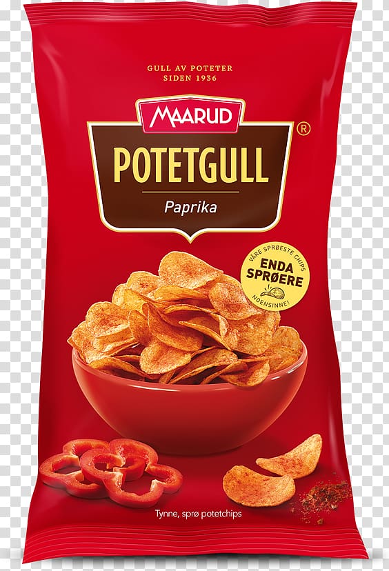 Bell pepper Potato chip Popcorn Maarud Potetgull, popcorn transparent background PNG clipart
