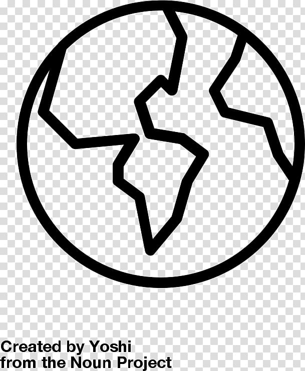 Outline of Earth sciences Globe , earth transparent background PNG clipart