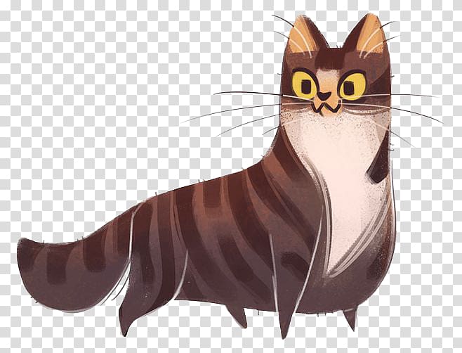 Cat Kitten Drawing Cartoon Illustration, Cartoon cat transparent background PNG clipart