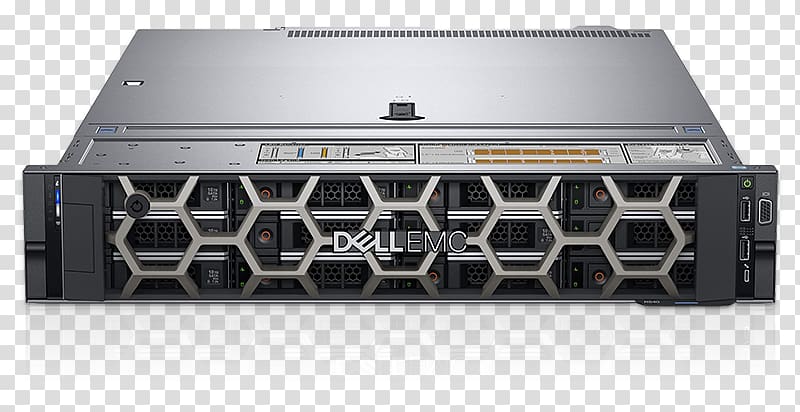Dell PowerEdge Computer Servers 19-inch rack Xeon, hewlett-packard transparent background PNG clipart
