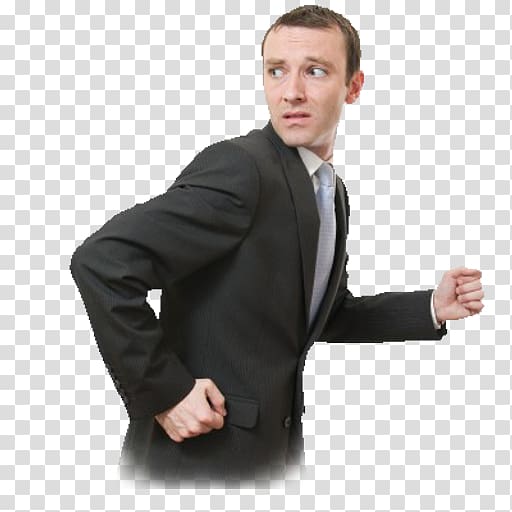Running, frightened transparent background PNG clipart