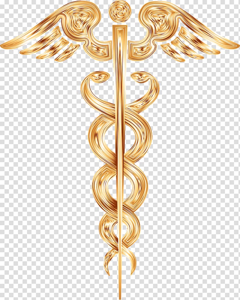 Staff of Hermes Caduceus as a symbol of medicine Rod of Asclepius ...