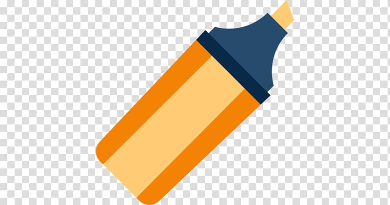Ink brush Paintbrush Adobe shop Pens Tool, Orange Line transparent background PNG clipart