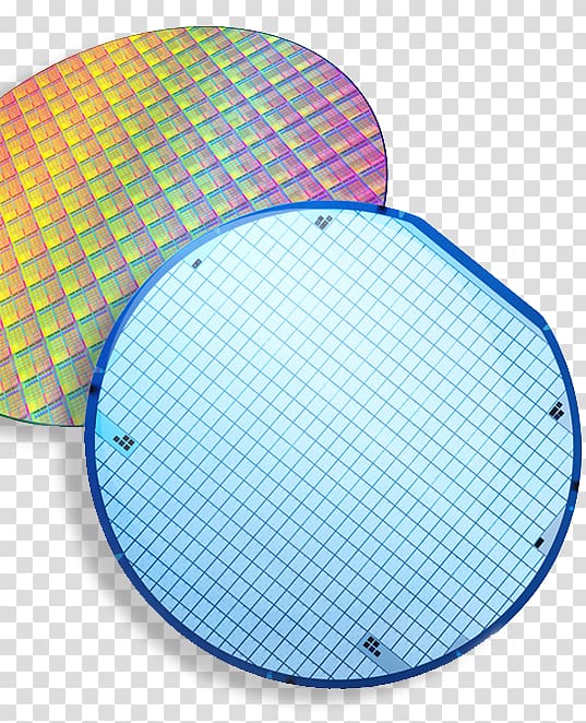 Wafer Integrated Circuits & Chips Semiconductor IQE, wafer background transparent background PNG clipart