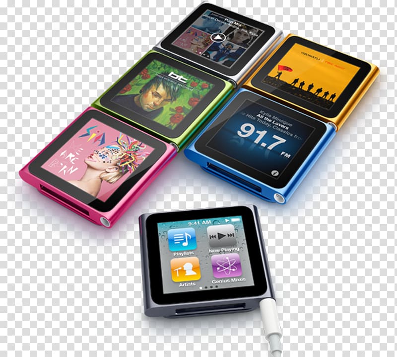 iPod Shuffle iPod touch Apple iPod Nano (6th Generation), apple transparent background PNG clipart