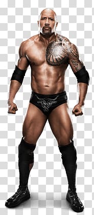 Dwayne Johnson, The Rock Standing transparent background PNG clipart