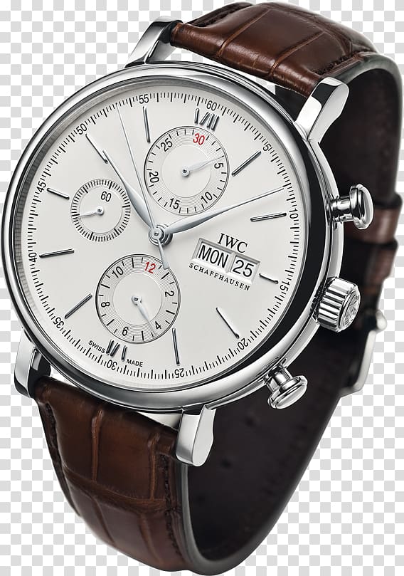 International Watch Company IWC Portofino Chronograph Breitling SA, watch transparent background PNG clipart
