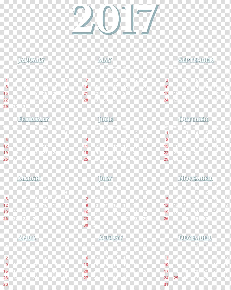 2017 calendar , Line Point Angle Pattern, 2017 Calendar transparent background PNG clipart