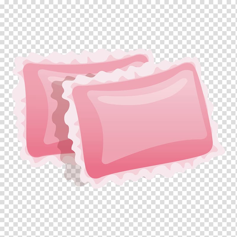 Pillow Cushion Icon, Pink pillow material transparent background PNG clipart