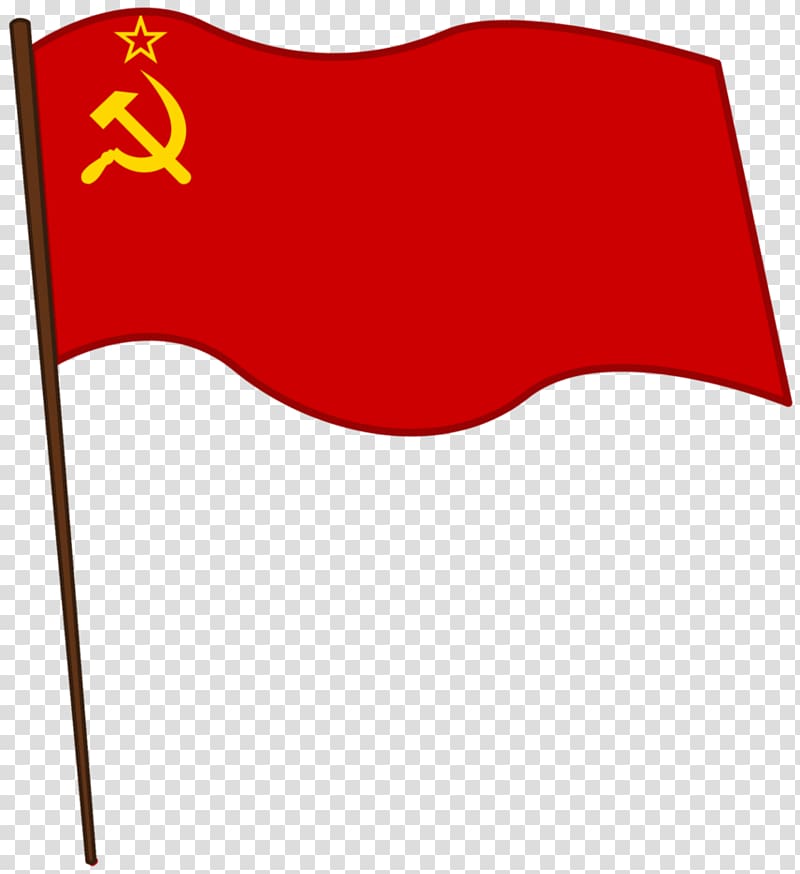 Flag of the Soviet Union Hammer and sickle Communist Party of the Soviet Union, BORDER FLAG transparent background PNG clipart