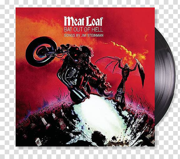 Bat Out of Hell II: Back into Hell Phonograph record Paradise by the Dashboard Light LP record, Paradise By The Dashboard Light transparent background PNG clipart