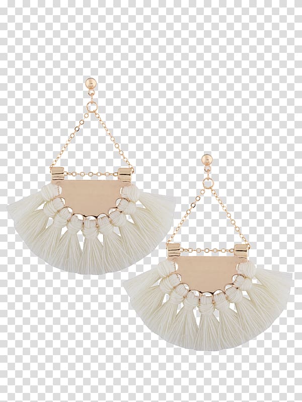 Earring Tassel Кафф Jewellery Bead, Jewellery transparent background PNG clipart
