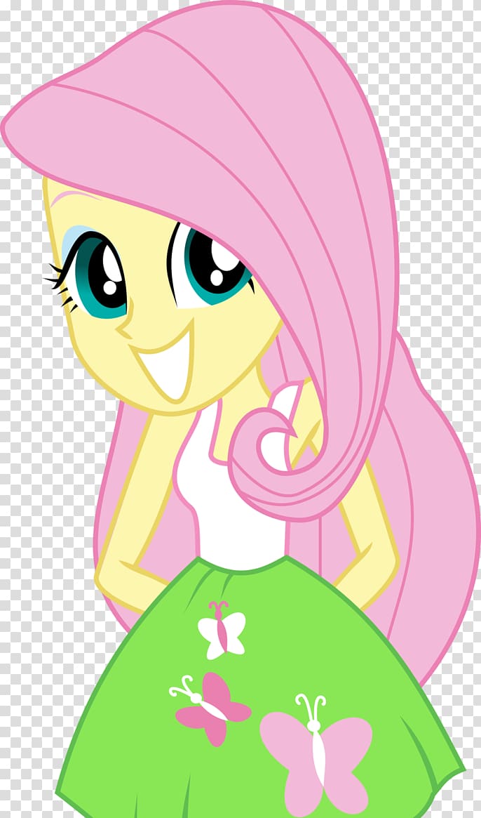 Fluttershy My Little Pony: Equestria Girls, eyelids transparent background PNG clipart