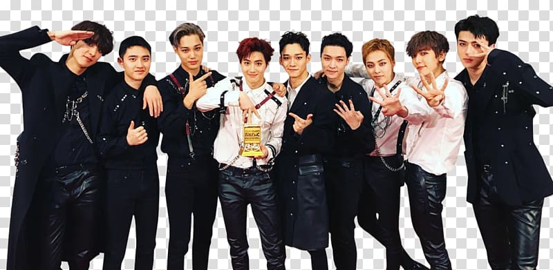 EXO 2016 Mnet Asian Music Awards Mama K-pop Art, kpop transparent background PNG clipart