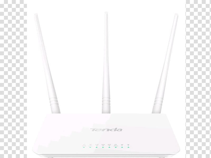 Wireless Access Points Wireless router Tenda F3, router transparent background PNG clipart
