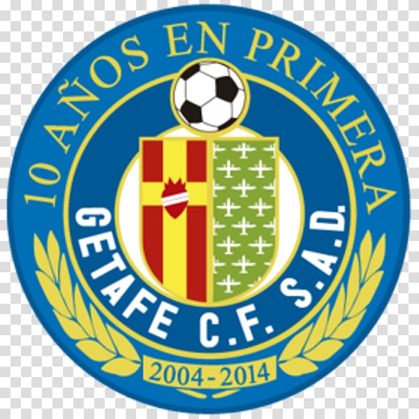 Getafe CF Escudo de Getafe La Liga Football, getafe cf logo transparent background PNG clipart