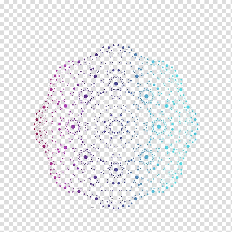 multicolored dotted , Circle Geometry Geometric shape Pattern, Abstract geometric pattern transparent background PNG clipart