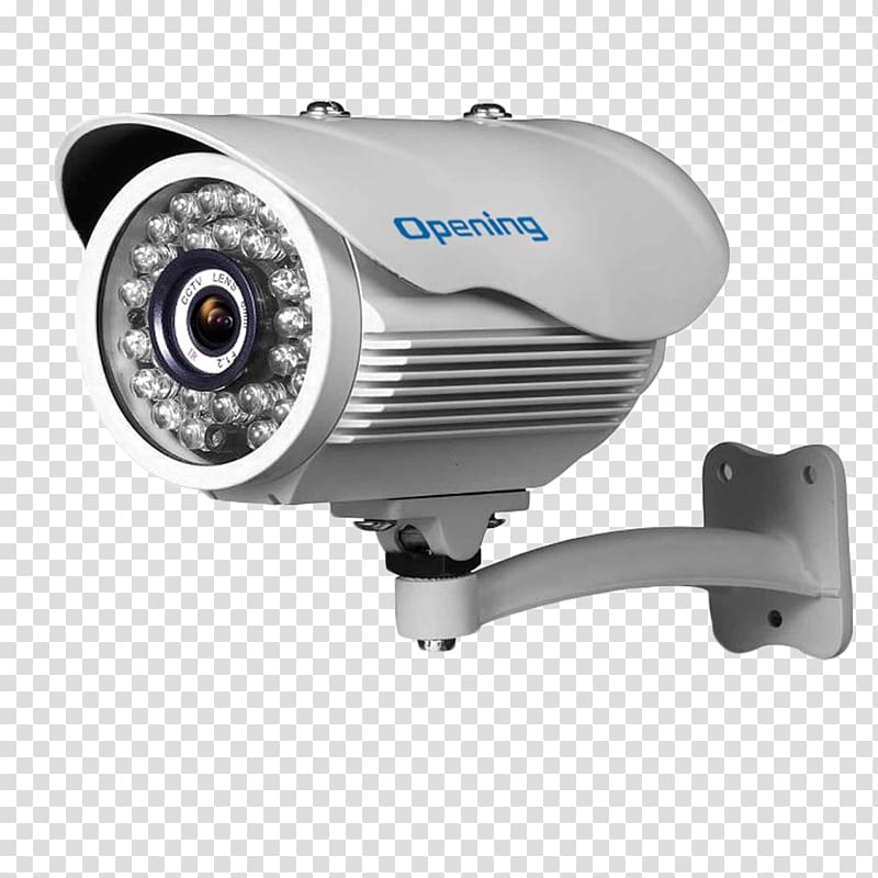 Closed-circuit television IP camera Charge-coupled device Night vision, Surveillance cameras transparent background PNG clipart