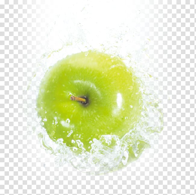 Granny Smith Apple, Green Apple element transparent background PNG clipart