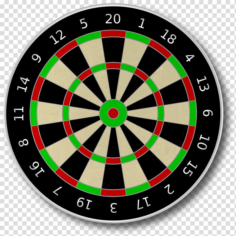 Darts Sport Game Bullseye, target transparent background PNG clipart