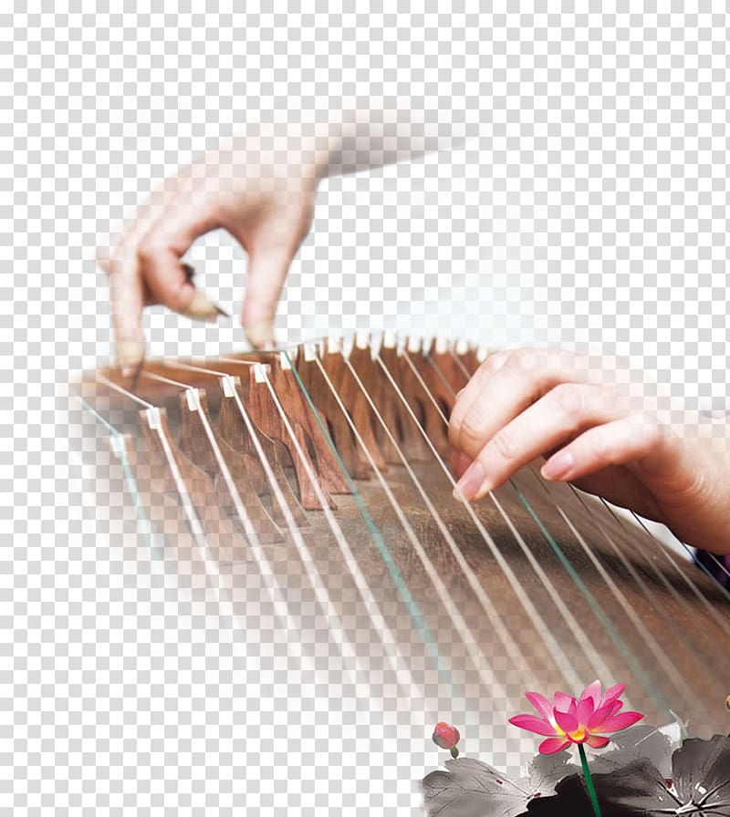 Guzheng Musical instrument, Musical Instruments transparent background PNG clipart