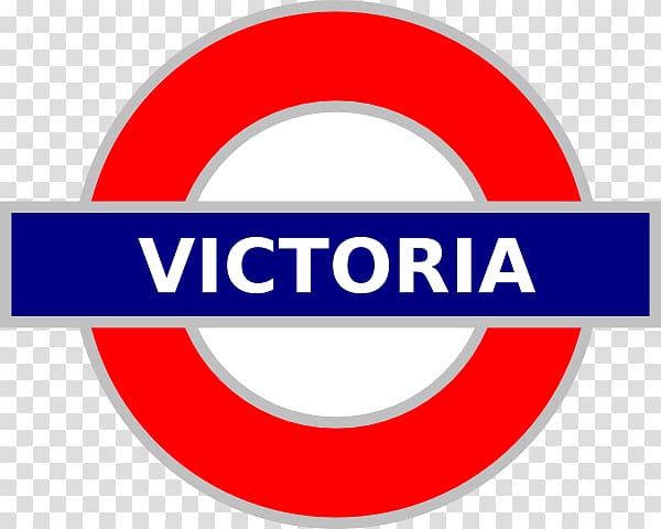 London Victoria station London Underground Logo , east german traffic signs transparent background PNG clipart