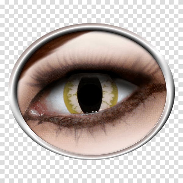 Contact Lenses Halloween Eye Carnival, contact lenses transparent background PNG clipart