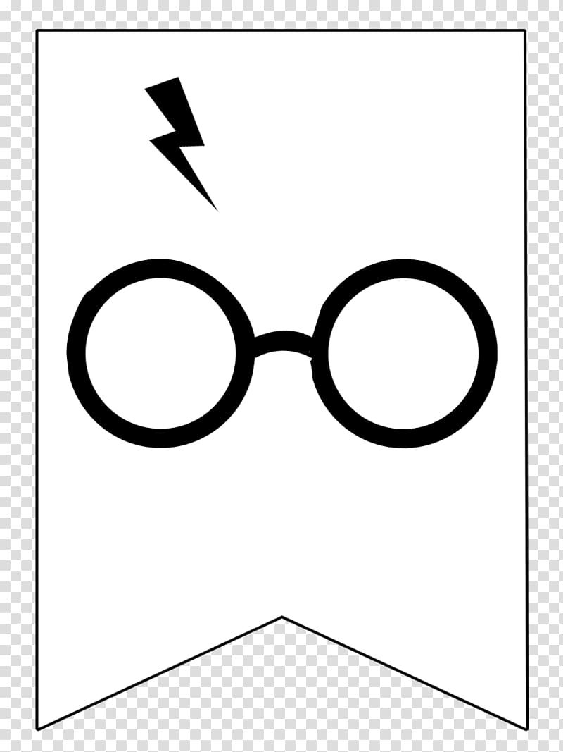 Harry Potter (Literary Series) Hogwarts School of Witchcraft and Wizardry Party Necktie Birthday, Harry Potter glasses transparent background PNG clipart