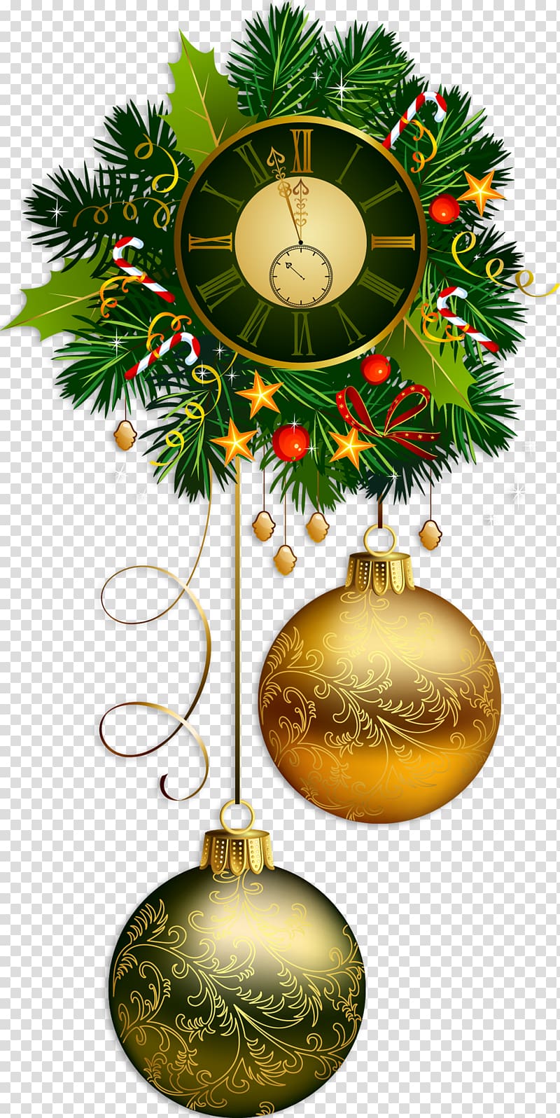 Christmas decoration Christmas tree Christmas card, christmas transparent background PNG clipart