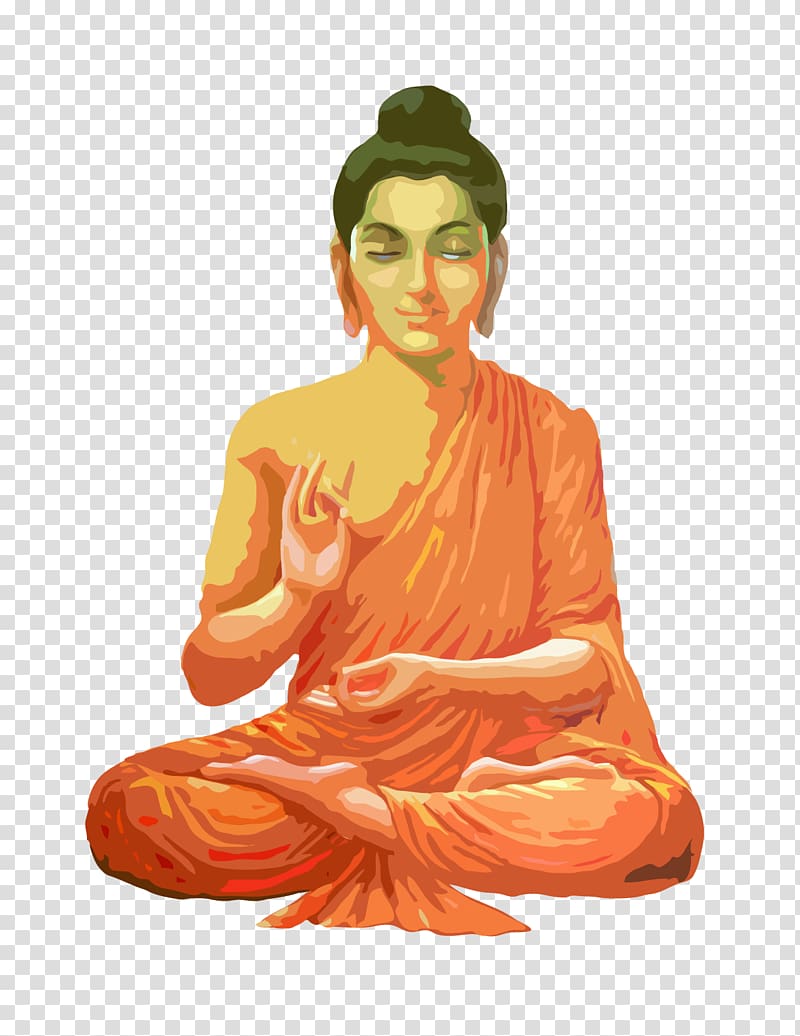 Gautama Buddha Golden Buddha Bodh Gaya Portable Network Graphics Buddhism, Buddhism transparent background PNG clipart
