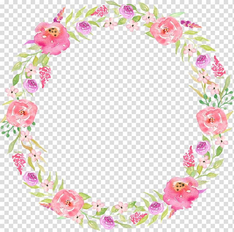 a beautiful wreath material transparent background PNG clipart