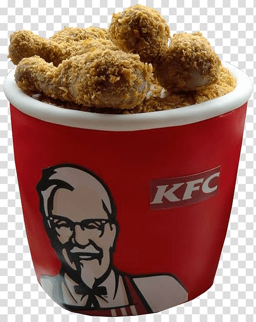 KFC fried chicken bucket, Kentucky Fried Chicken Bucket transparent background PNG clipart