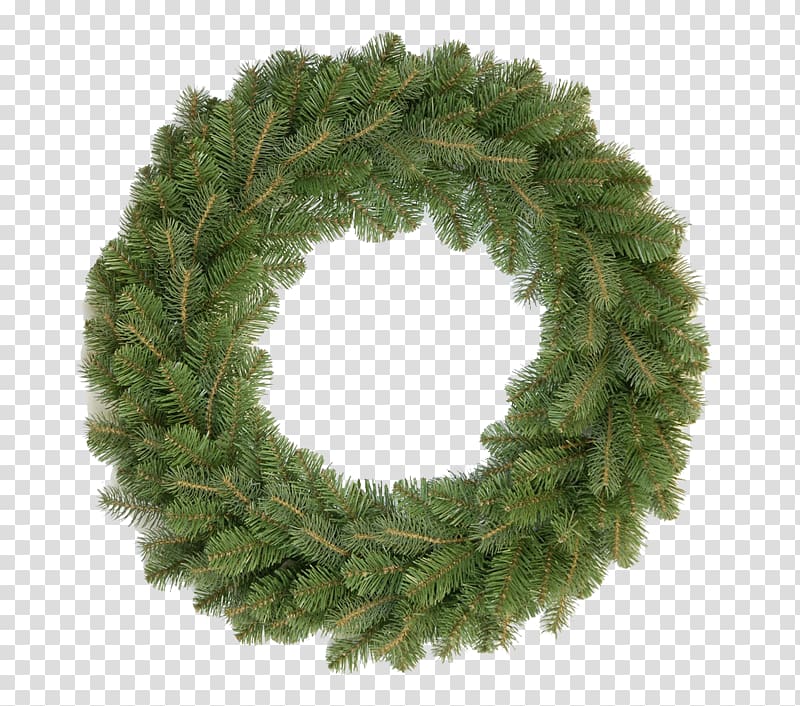 Wreath Garland Artificial Christmas tree, green wreath transparent background PNG clipart