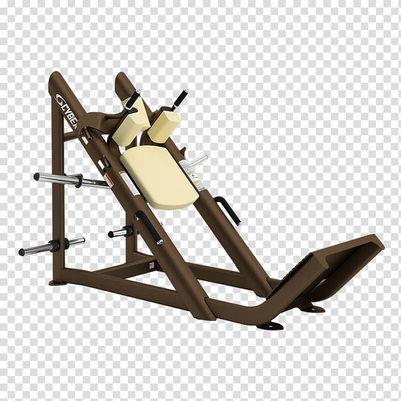 Cybex International Squat Weight training Exercise equipment Leg press, gym squats transparent background PNG clipart