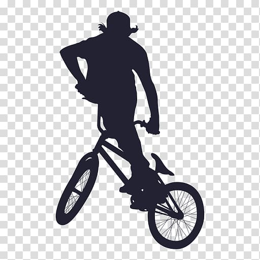 Motorcycle Helmets Bicycle Silhouette, bmx transparent background PNG clipart