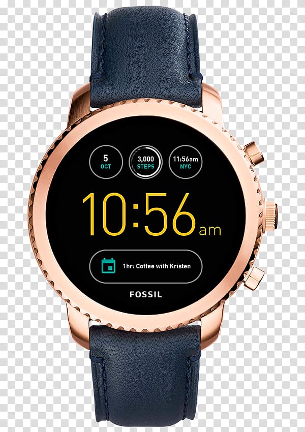 Fossil Q Explorist Gen 3 Fossil Q Venture Gen 3 Smartwatch Fossil Group Strap, Smartphone Watches Fossil transparent background PNG clipart