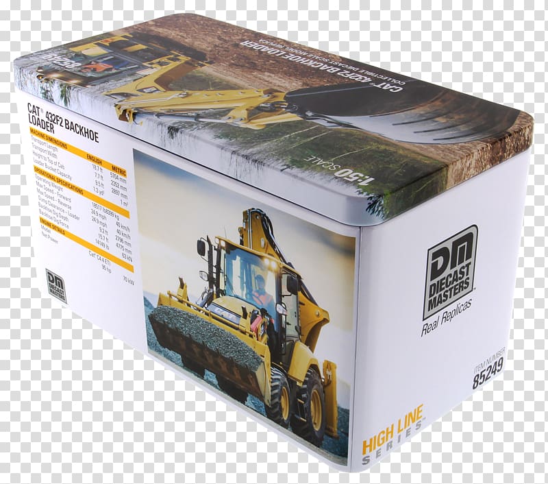 Caterpillar Inc. Backhoe loader Die-cast toy Excavator Telescopic handler, excavator transparent background PNG clipart