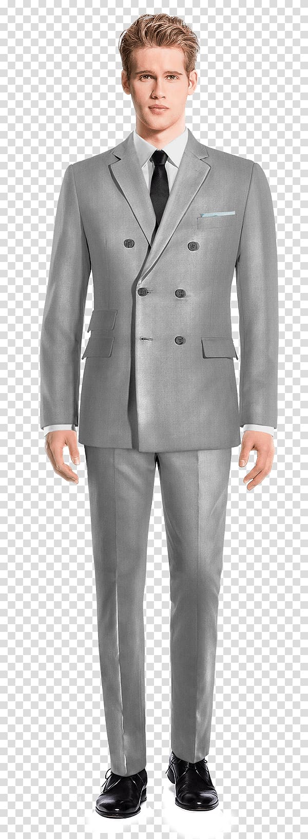 Suit Pants Upturned collar Wedding dress Sport coat, Double-breasted transparent background PNG clipart