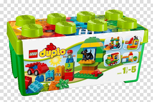 LEGO 10572 DUPLO All-in-One Box of Fun Lego Duplo Toy Hamleys, toy transparent background PNG clipart